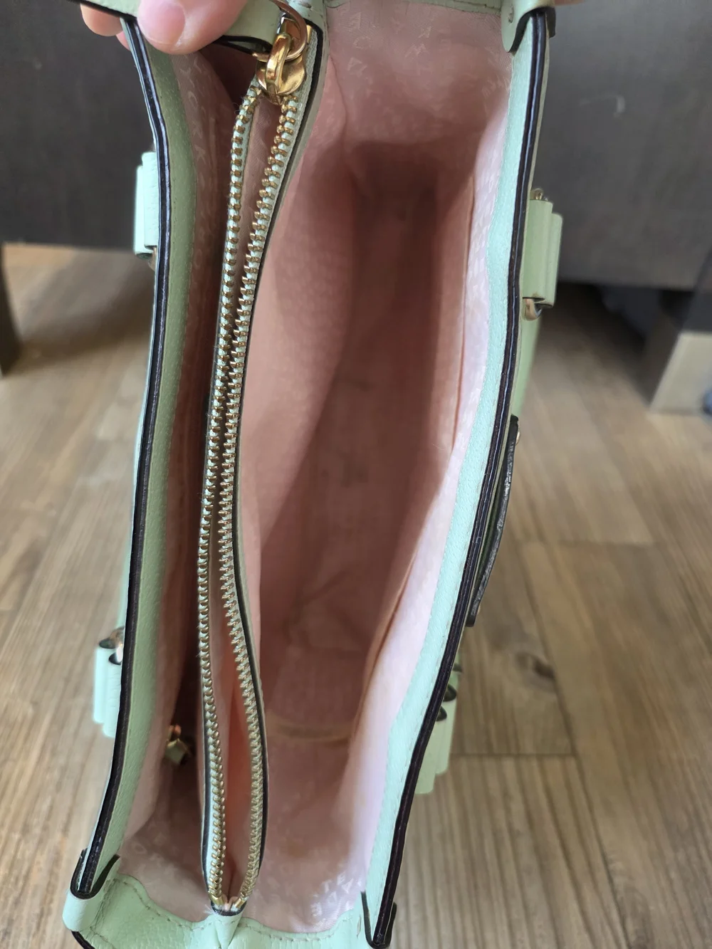 kate spade Mint Leather Satchel
